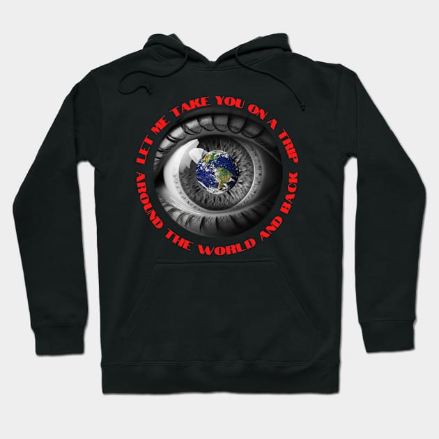 World in my Eyes Merch Hoodie by Seligs Music